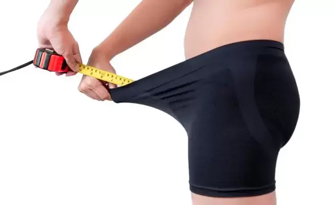 measuring the penis before exercise for enlargement